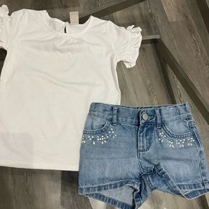 Girls shirt and shirts size 4, 4t